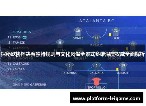 探秘欧协杯决赛独特规则与文化风俗全景式多维深度权威全面解析